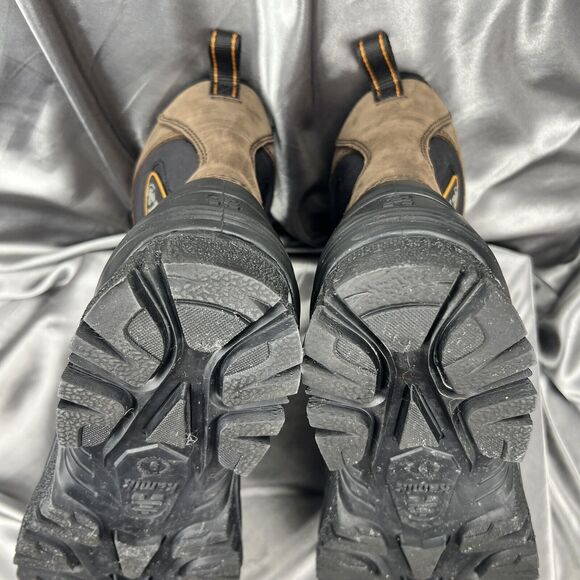 Kamik Men's Boots Size 9 Pedigree Safety Toe Work Removable Liners Winter Brown - Picture 12 of 17